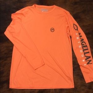 Orange Magellan Fishing Shirt